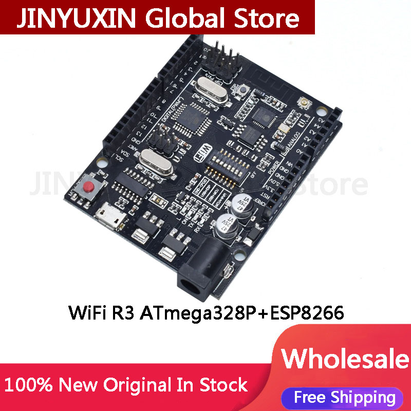 Esp8266 Nodemcu - 1PCs UNO R3 + WiFi ATmega328P