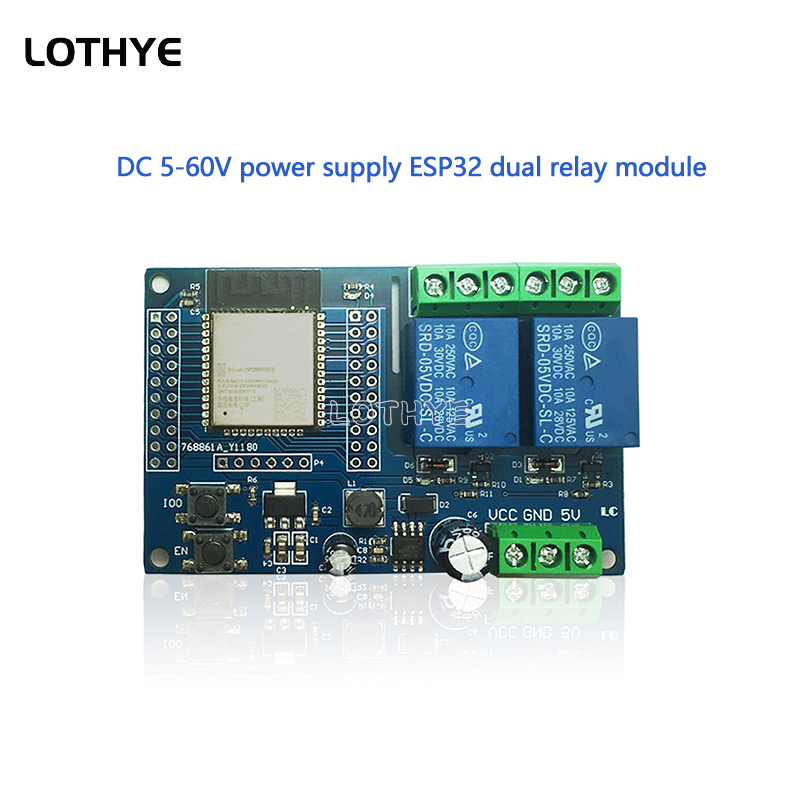Esp32 Uart Module - ESP32 Dual-Kanal WLAN Bluetooth Relaismodul Sekundäres