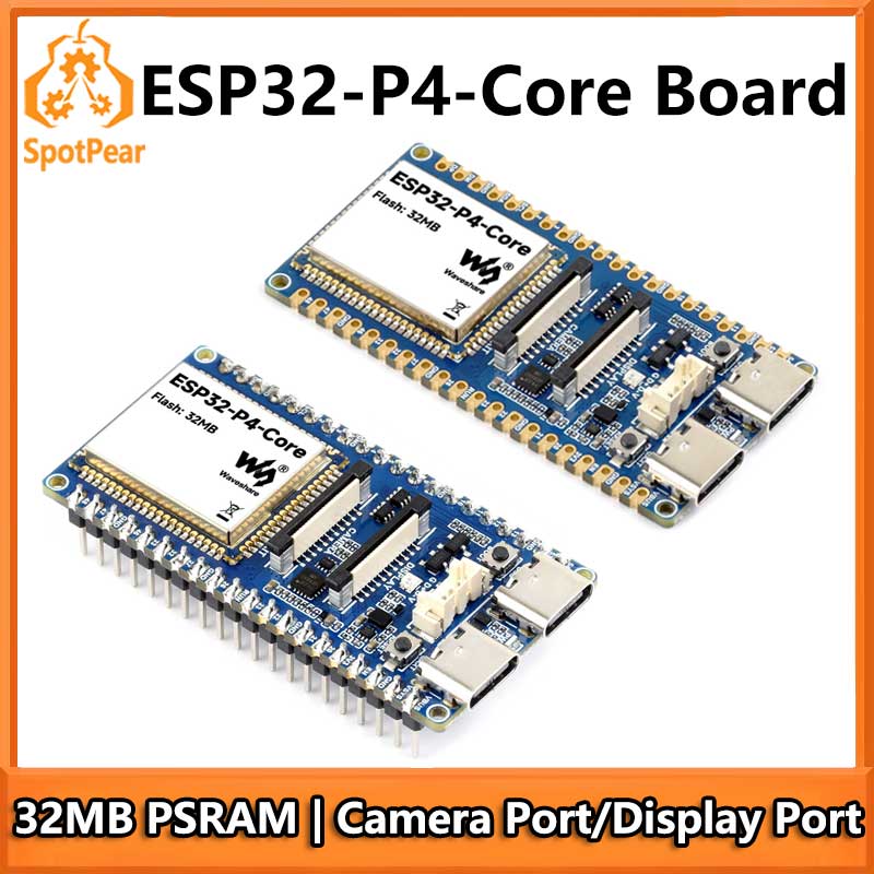 Esp32 P4 - ESP32-P4-Core Board mit 32MB PSRAM USB