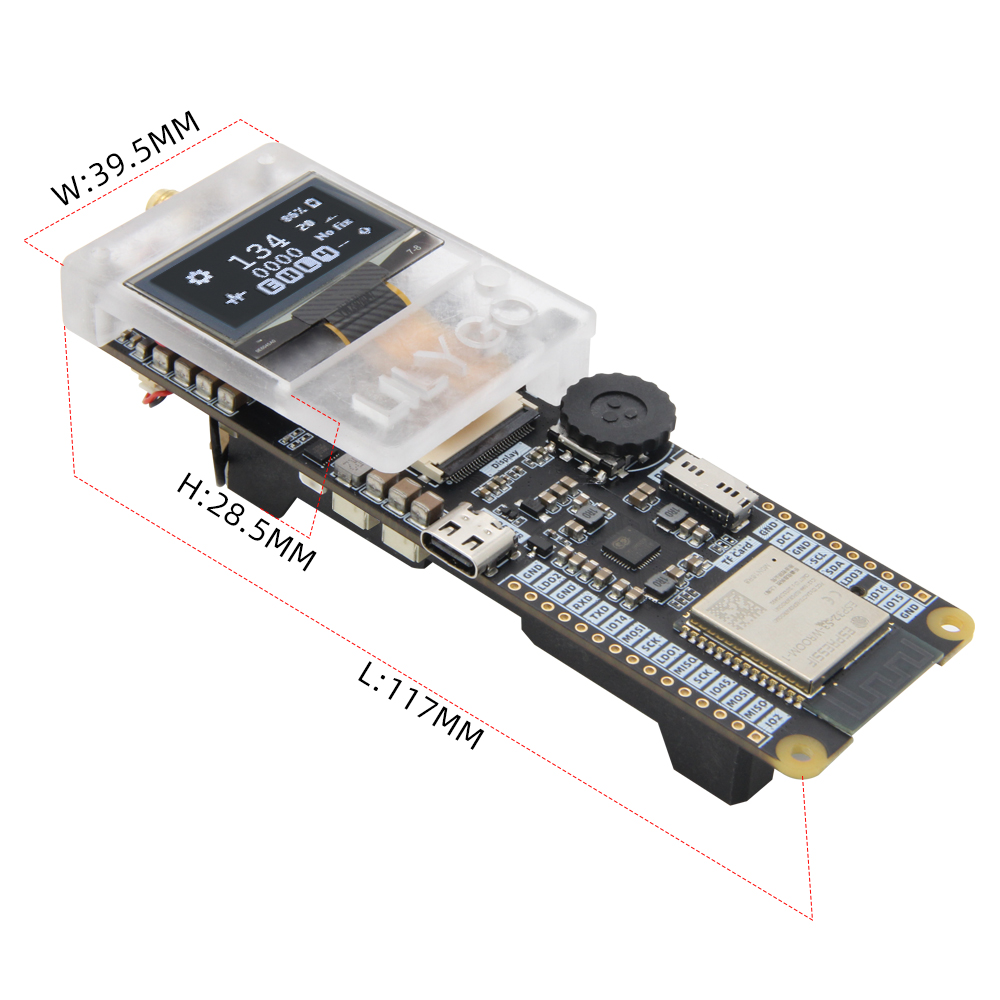Esp32 S3 - T-TWR Plus OpenEdition ESP32-S3 Integriertes Entwicklungsboard