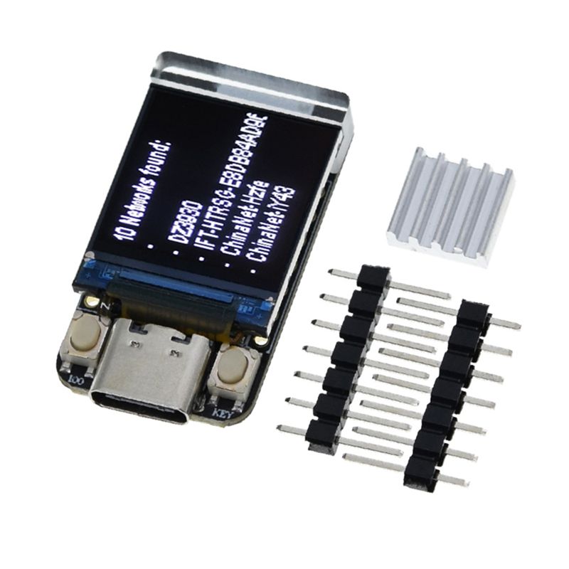 Esp32 Wifi Bluetooth Module - X12A-T-QT V1.1 ESP32-S3 GC9107 0,85 Zoll