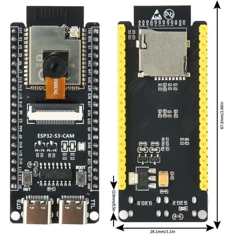 ESP32-S3-CAM-Platine mit OV366 – Esp32 Wifi Bluetooth Module Bewertung und Preis