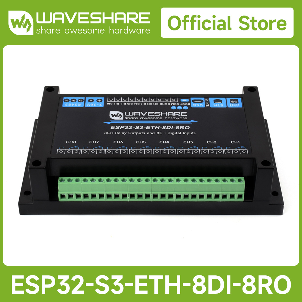 Waveshare Industrial 8-Kanal E – Esp32 S3 Bewertung und Preis