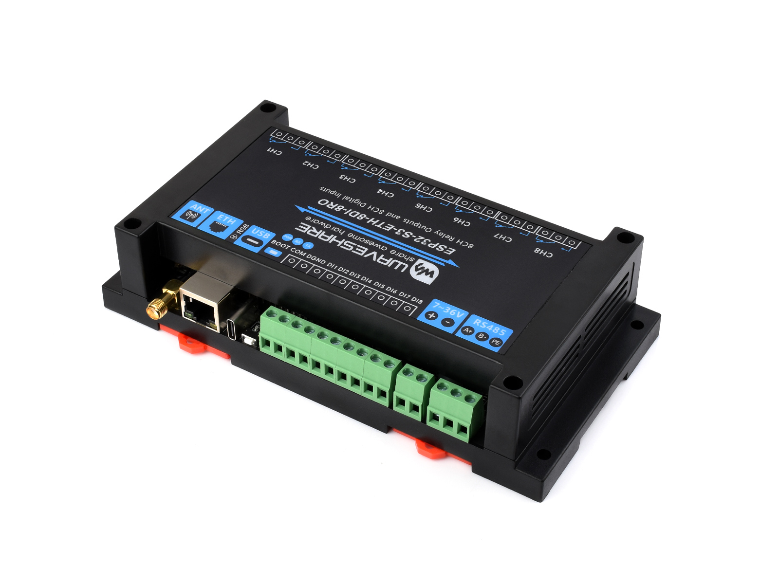 Waveshare Industrial 8-Kanal E – Esp32 S3 Bewertung und Preis