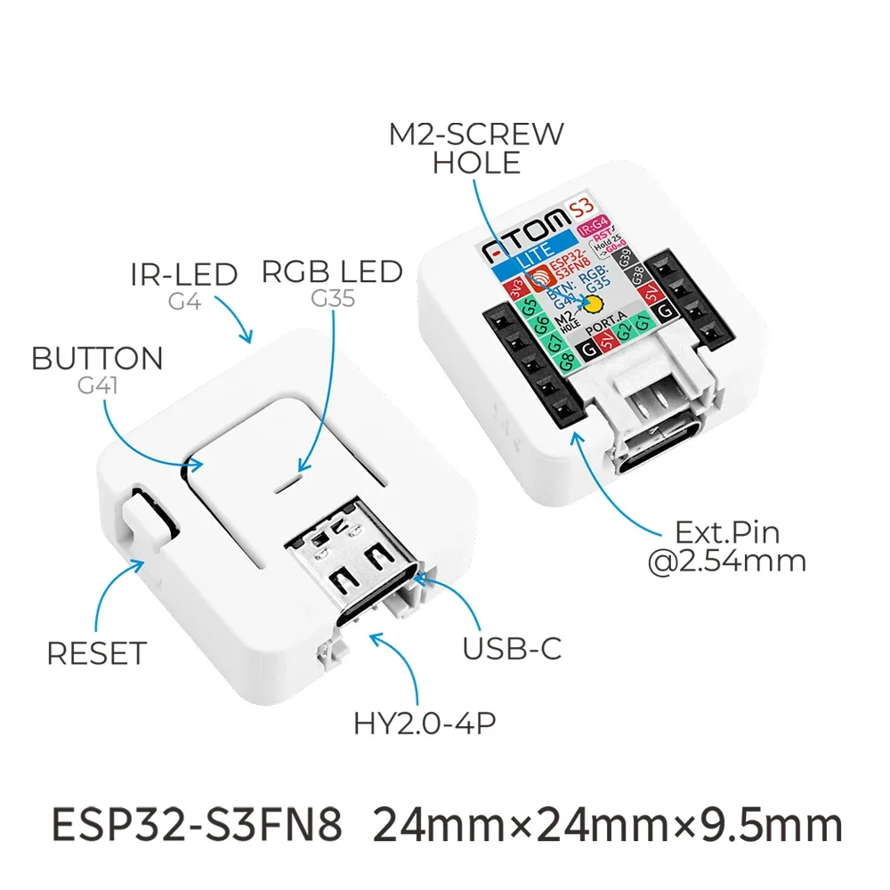 M5Stack AtomS3-Lite ESP32-S3 E – Esp32 Devkit Bewertung und Preis