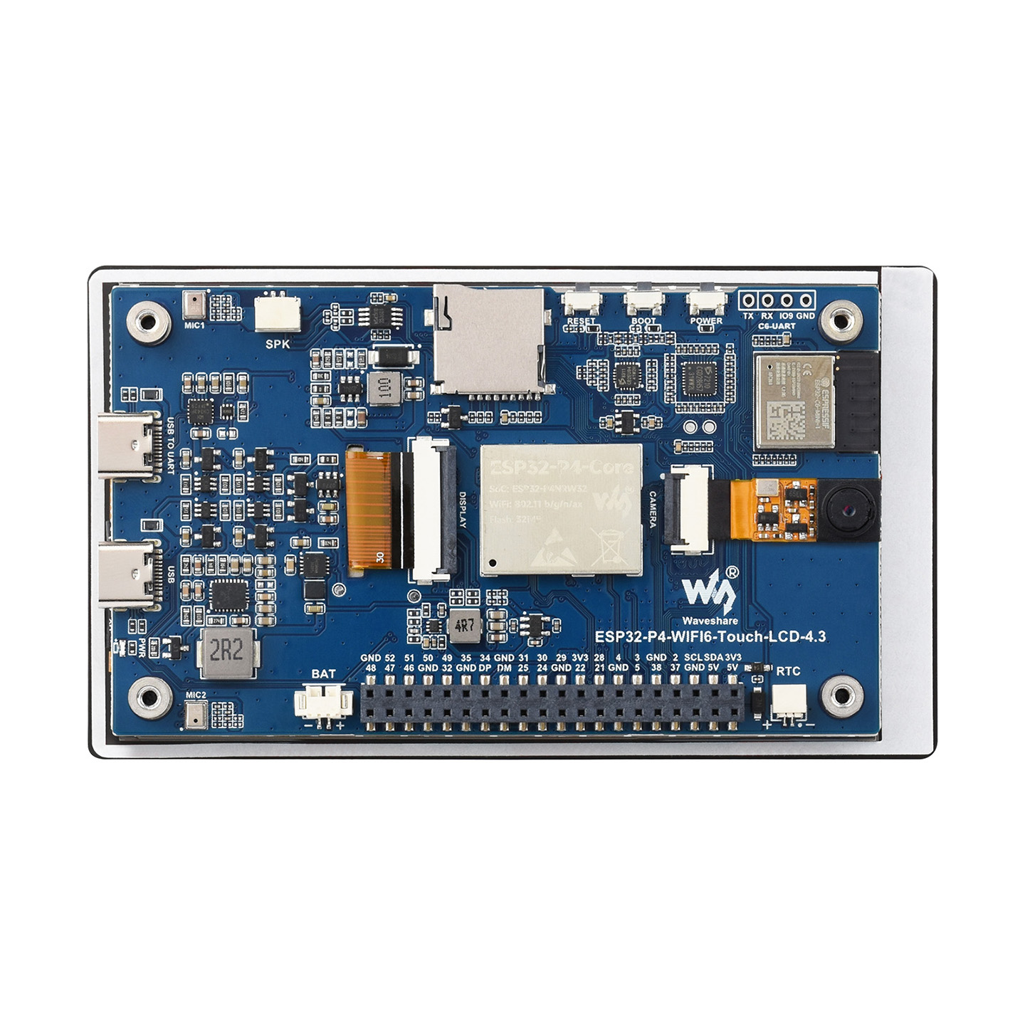 Waveshare ESP32-P4-WIFI6 4,3-Z – Esp32 Development Board Bewertung und Preis